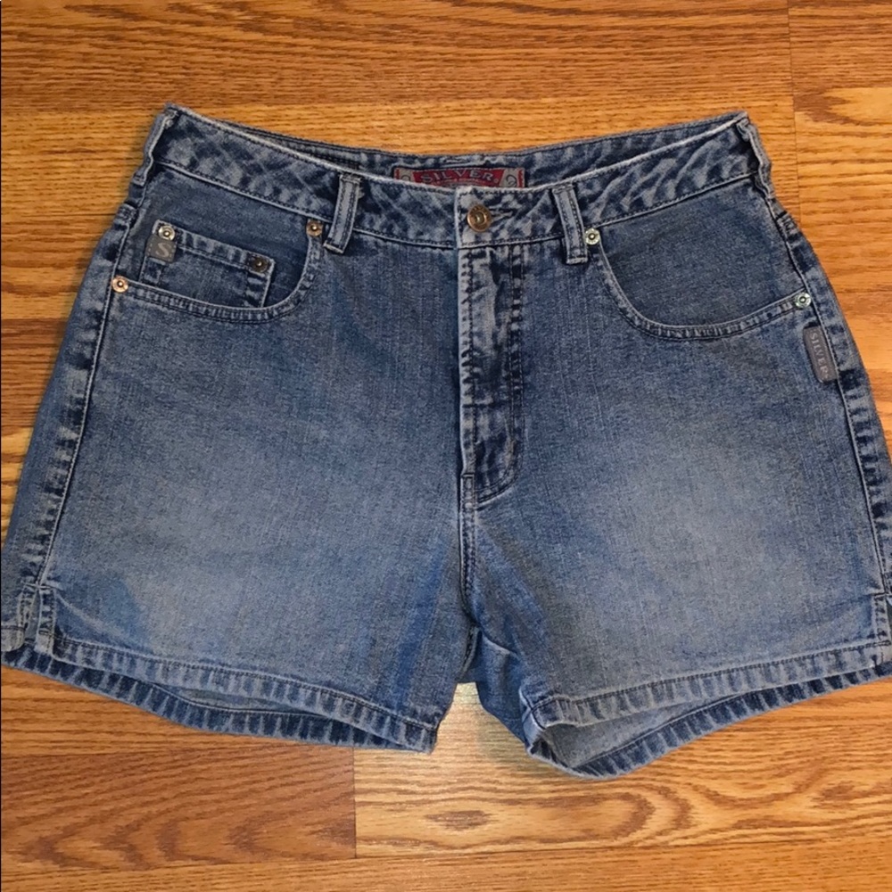 Vintage Silver brand jean shorts